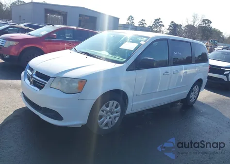 2014 Dodge Grand Caravan Se z USA, uszkodzony, nr VIN 2C4RDGBG2ER110124